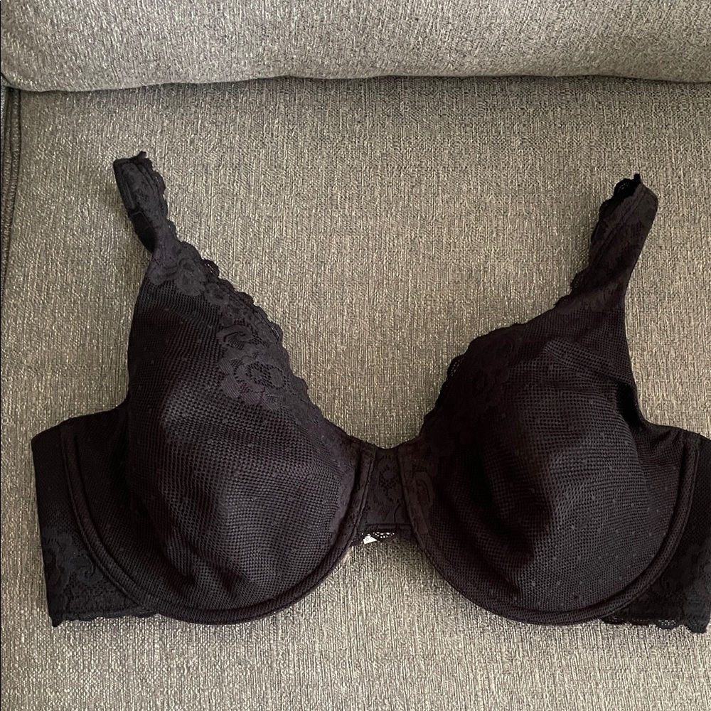 Elegant Black Lace Bra